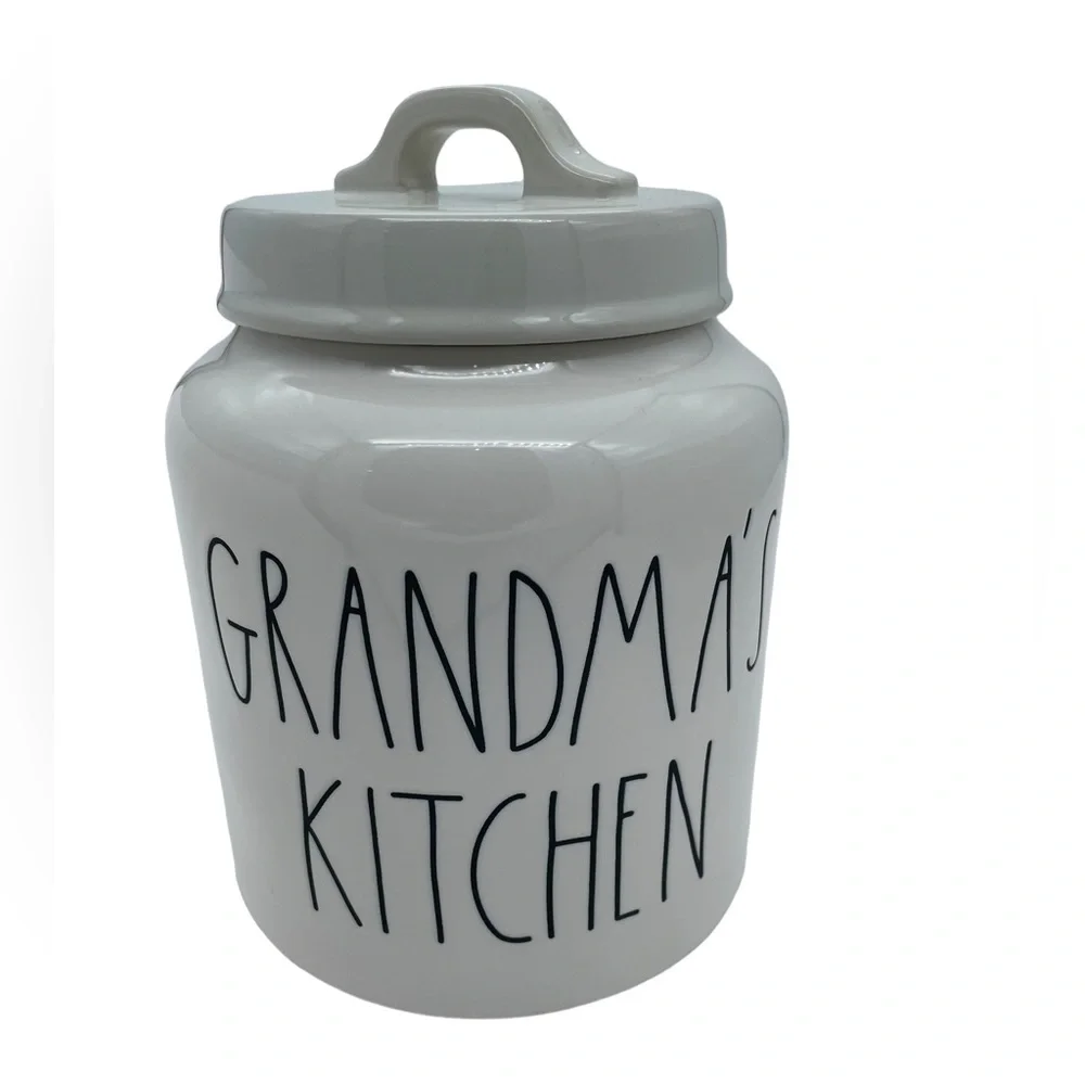 Rae Dunn GrandMa’s Kitchen Large Cooker Jar